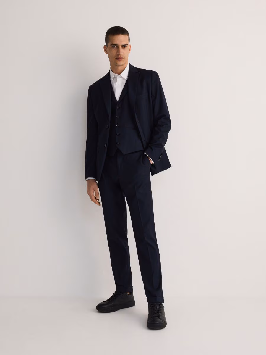 Slim Fit Suit Trousers