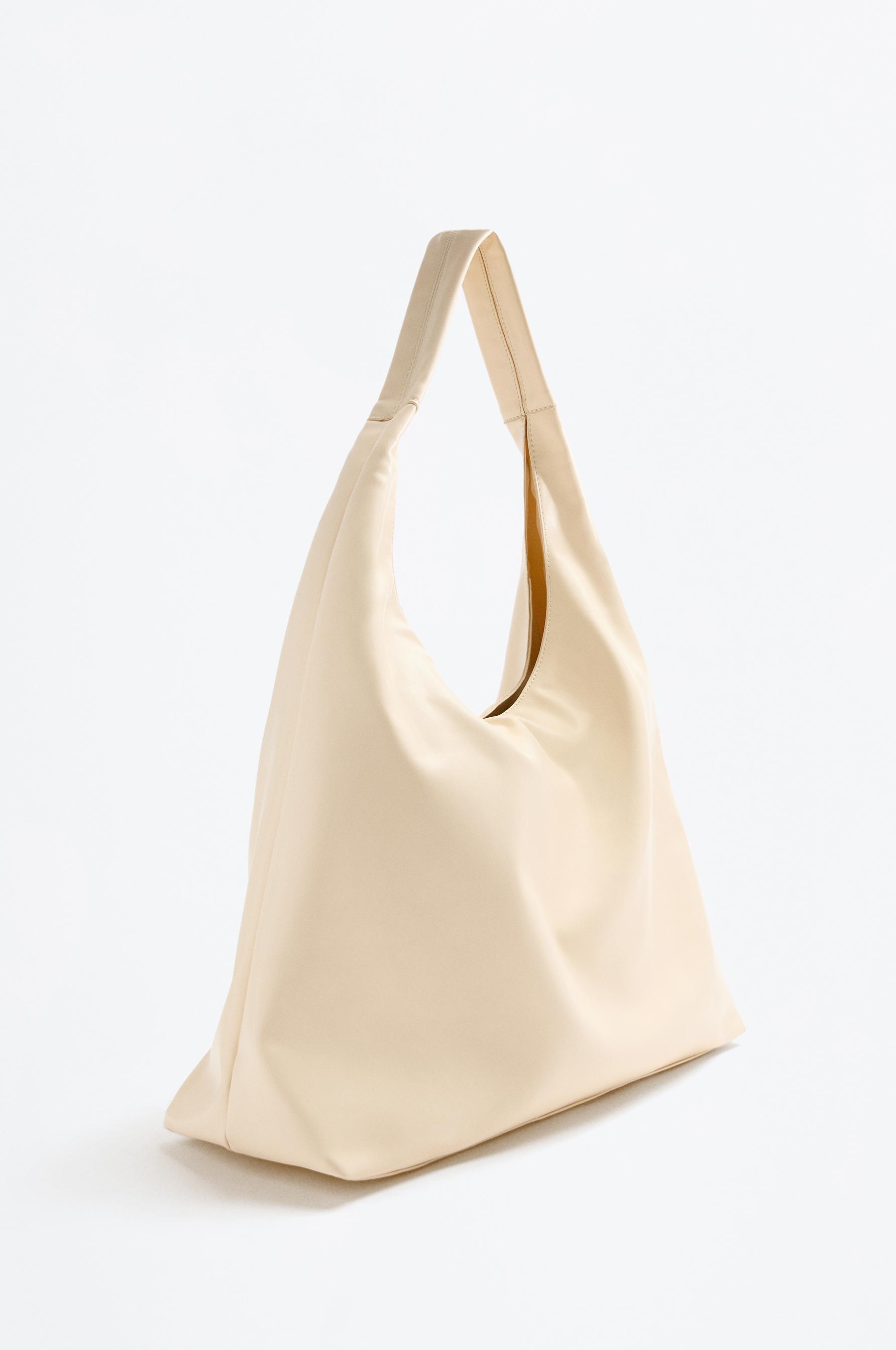Bolso grande saco textura