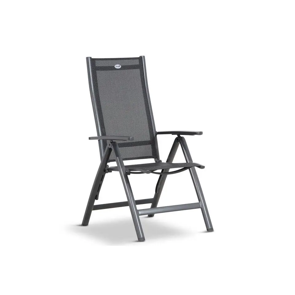 Tuinset 4 personen 90 cm Aluminium/textileen Grijs Hartman Royal