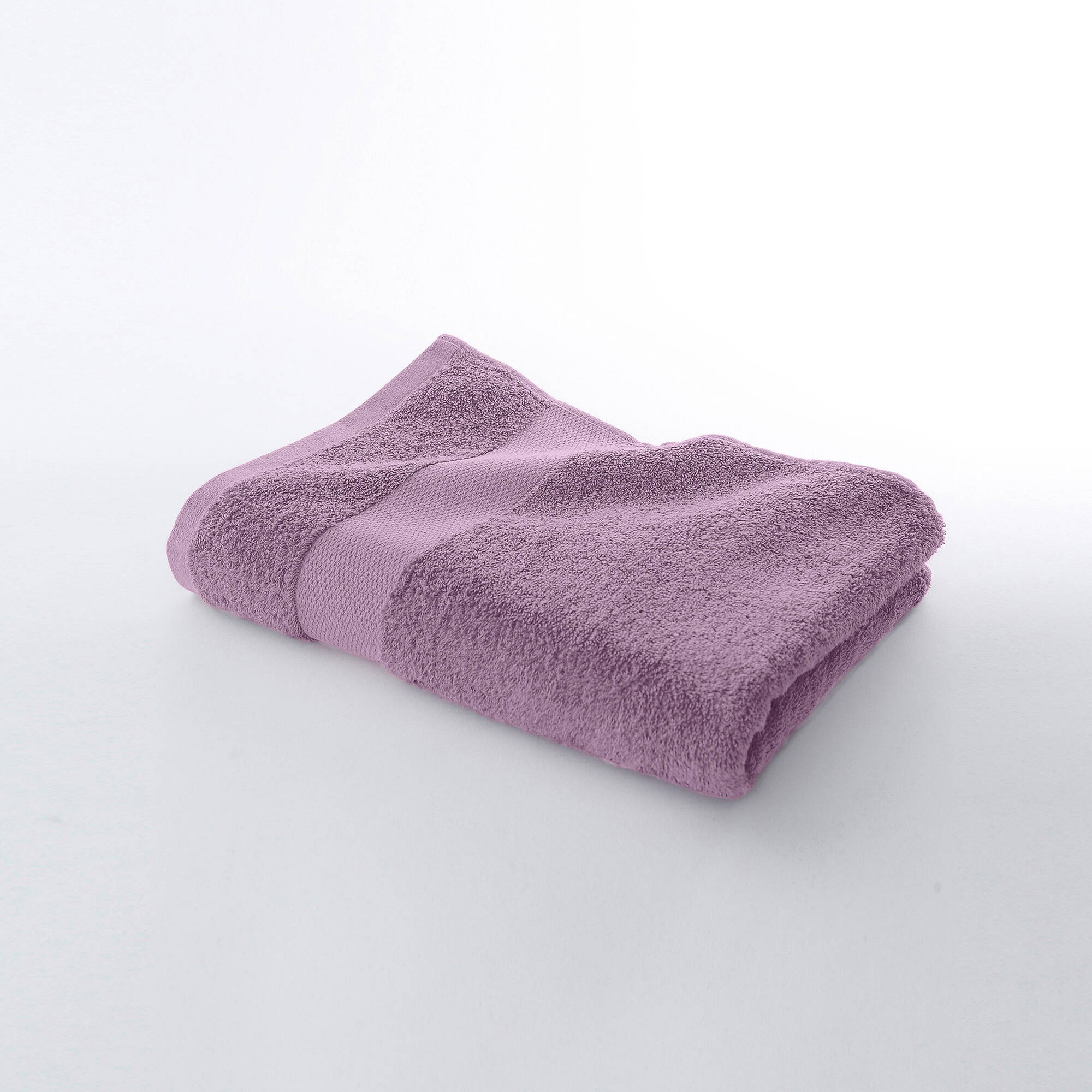 Collection serviettes de bain unies coton modal 500 g/m²