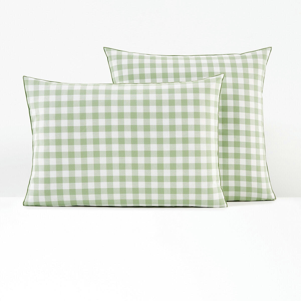 Taie d'oreiller enfant coton, Veldi vert