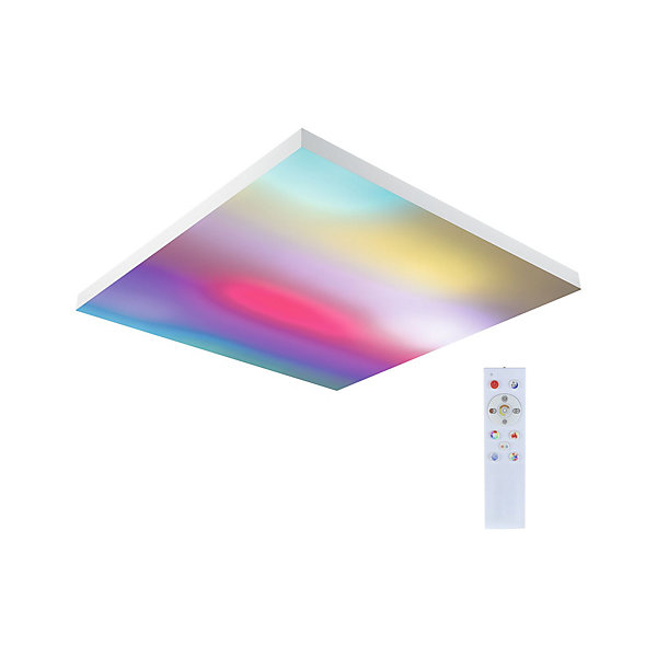 Panneau LED Velora Rainbow dynamicRGBW carré 595x595mm 31W 2820lm RGB  Blanc gradable