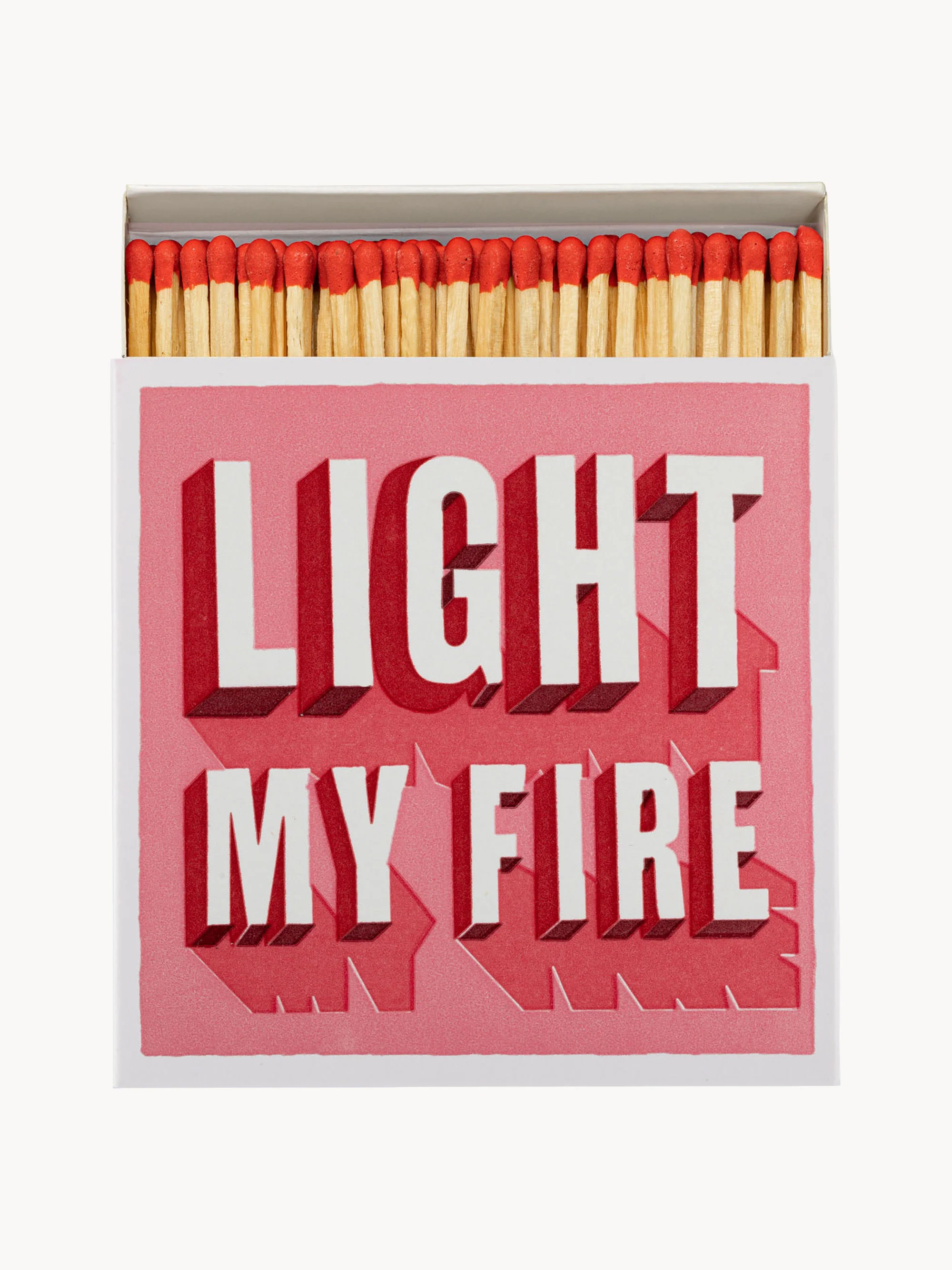 Design Streichholzschachtel Light My Fire