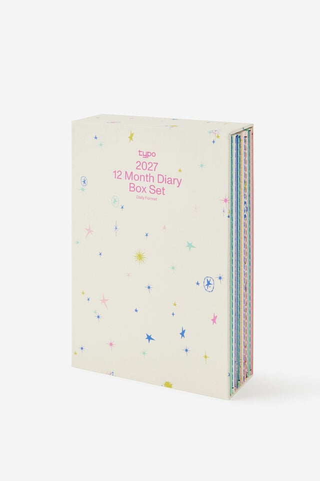2027 A5 Daily Diary 12Pk Box Set