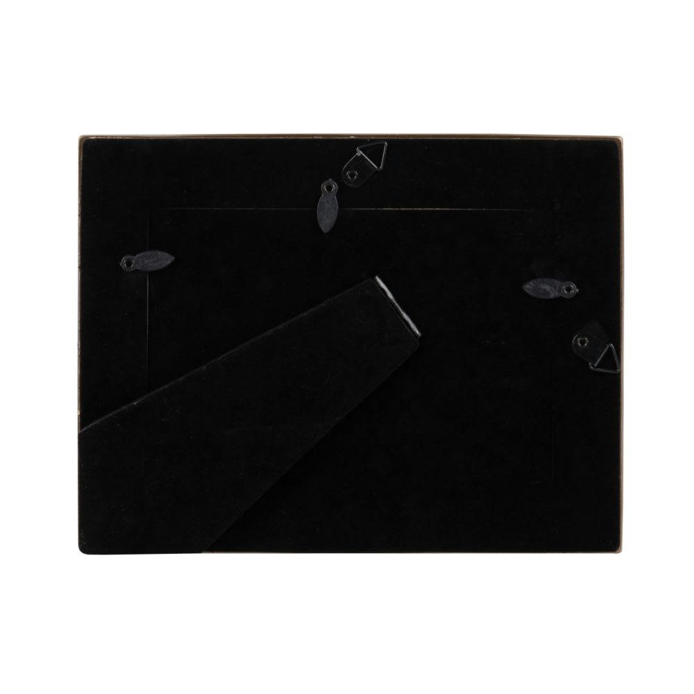 ISSA - Cadre photo doré motif à rayures 15x10