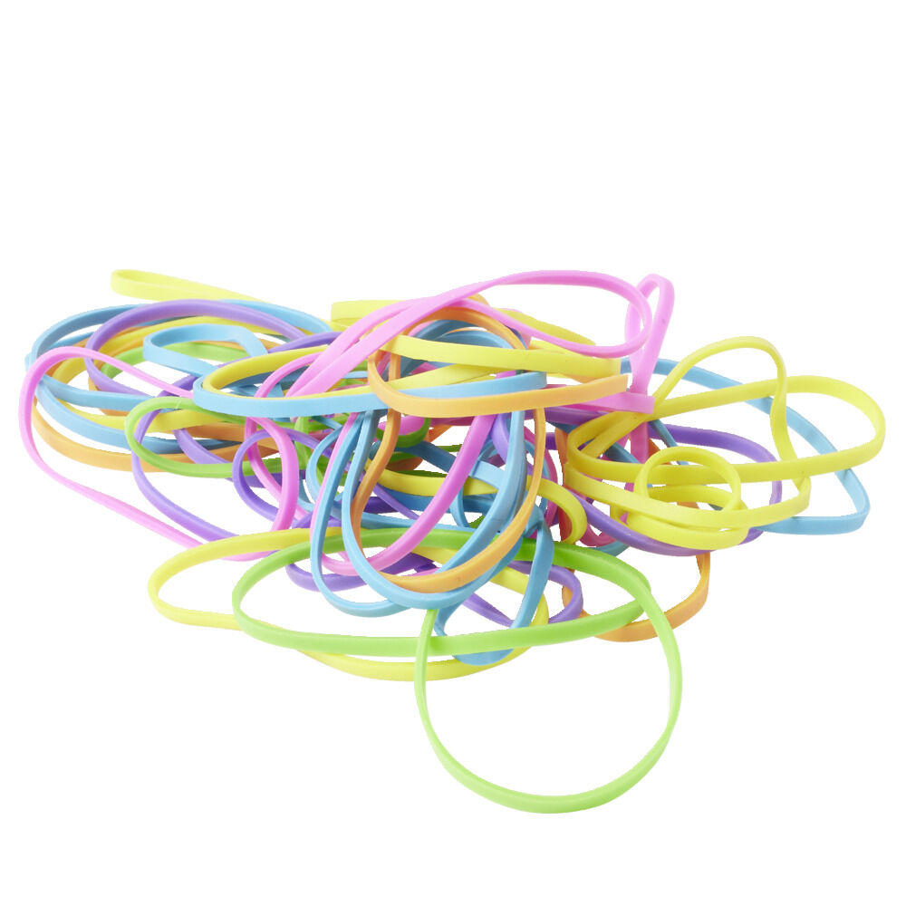 élastique x35 caoutchouc multicolore