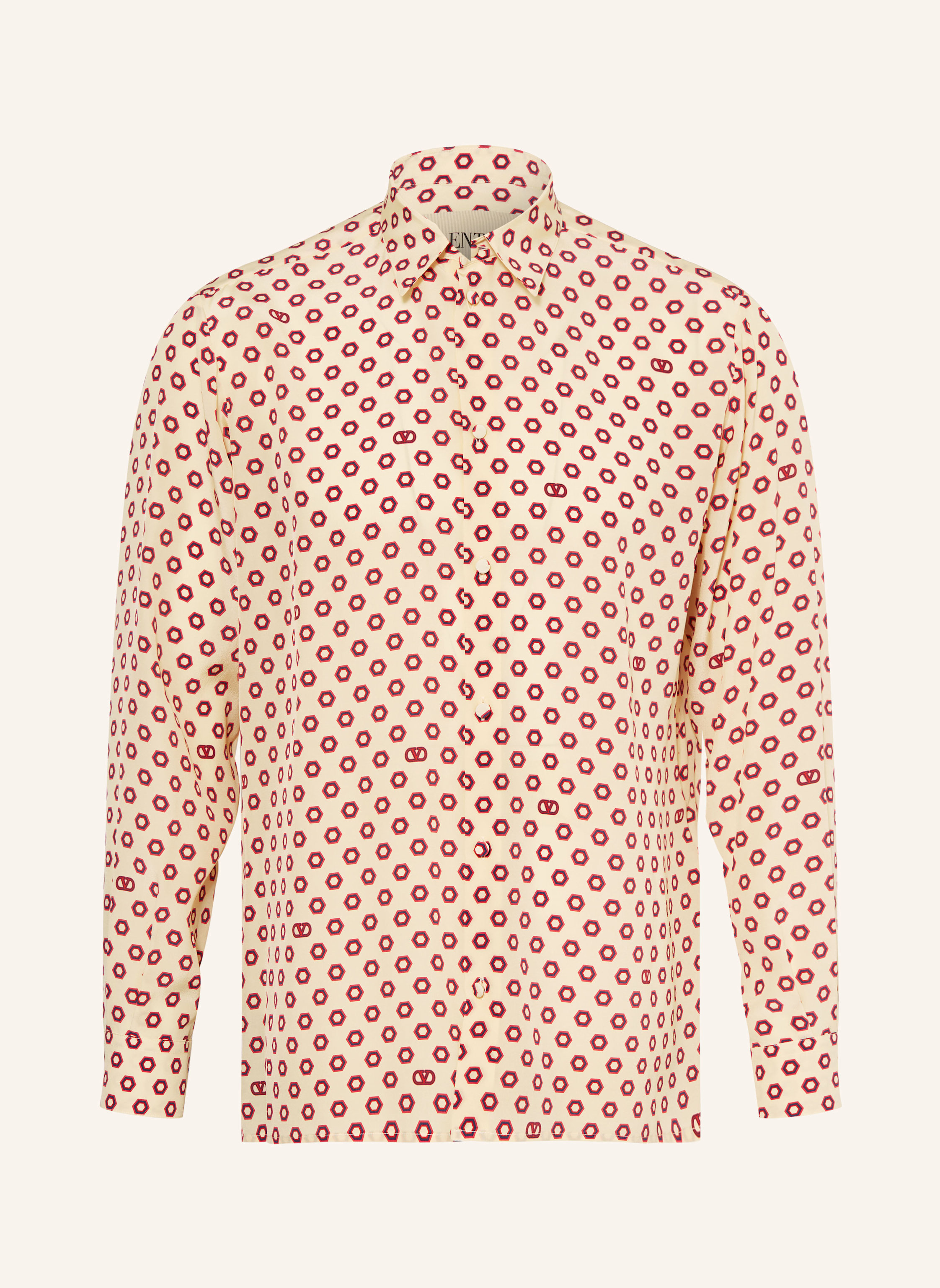 VALENTINO Seidenhemd Regular Fit