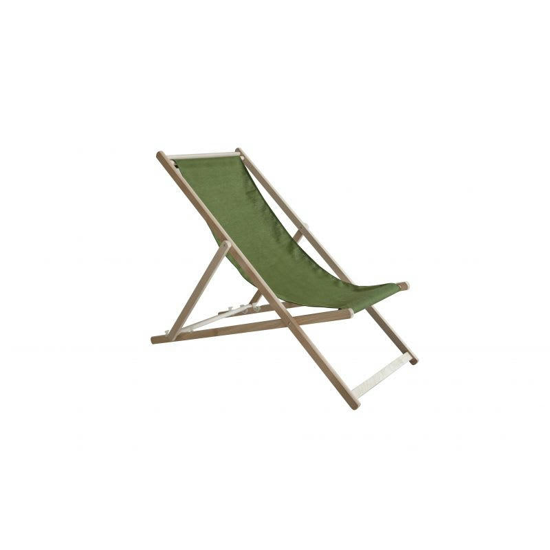 BERDEA - Chilienne amovible en bois de hêtre fsc coloris vert avocat