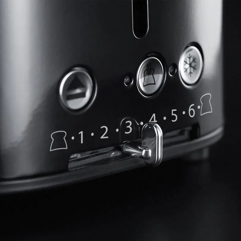 Toaster Retro Classic Noir