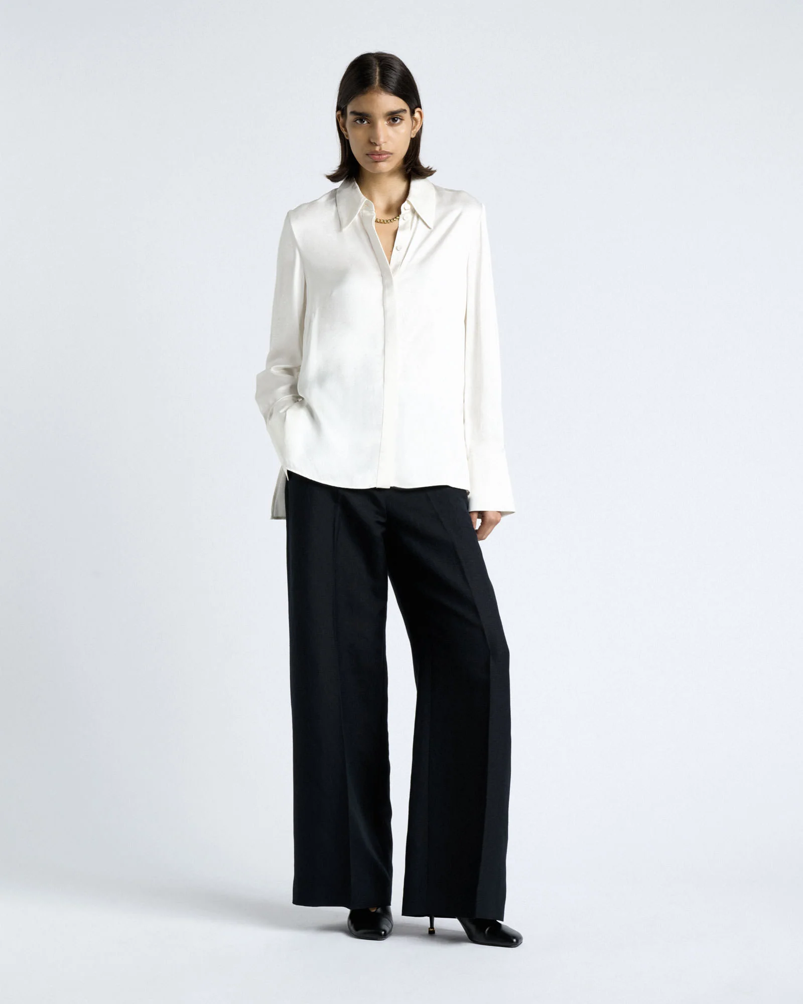 Viscose Satin Shirt