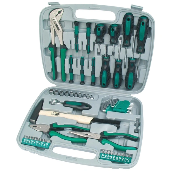 Werkzeugkoffer »M29057«, Kunststoff, bestückt, 57-teilig