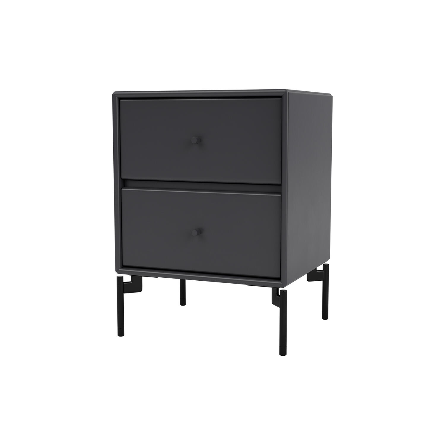 DRIFT natbord med ben, 04 anthracite/black