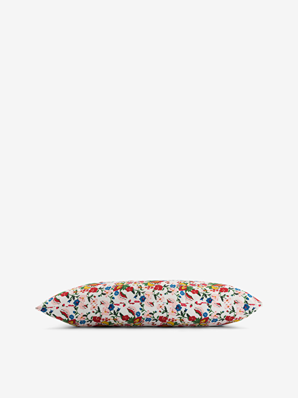 Coussin lucas du tertre 60x30 coton fleu... imprime lucas du tertre