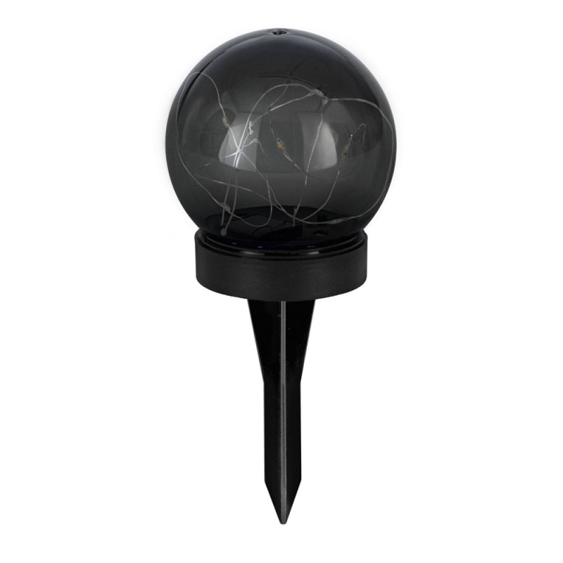 Lampe extérieure LED solaire noire Ø 10 cm 10 x 0,06 W EGLO