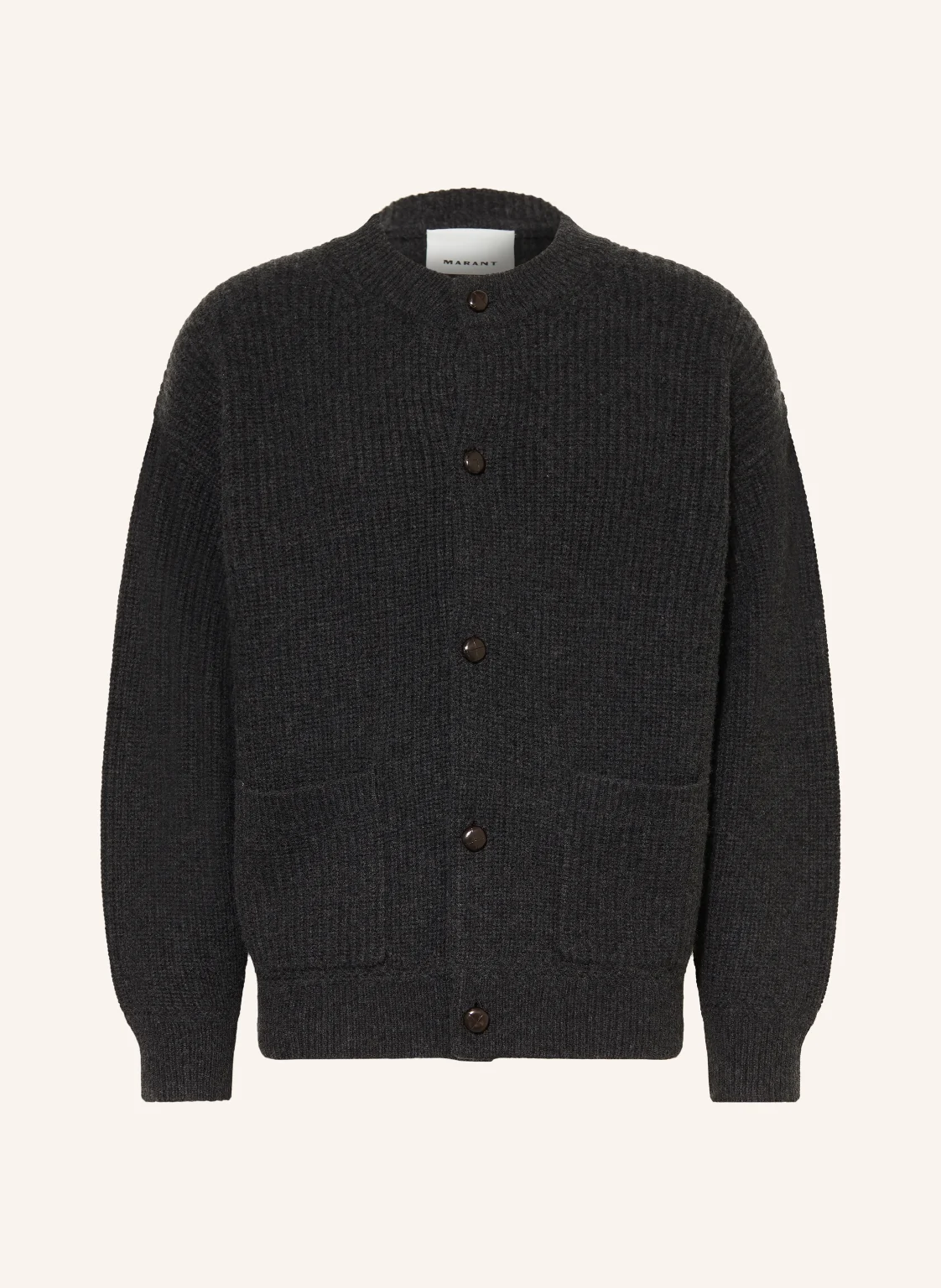 ISABEL MARANT Strickjacke MAEL mit Cashmere und Merinowolle