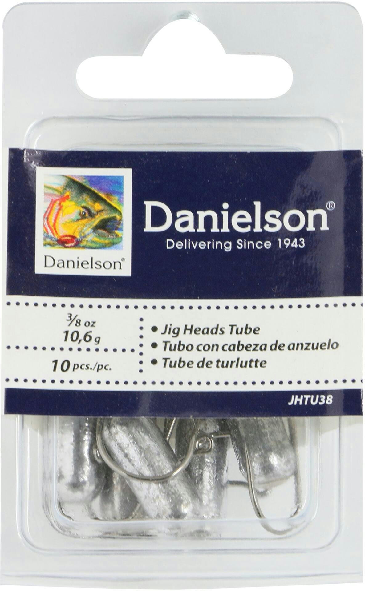 Danielson Unpainted Jig Head Tube, 10-pk