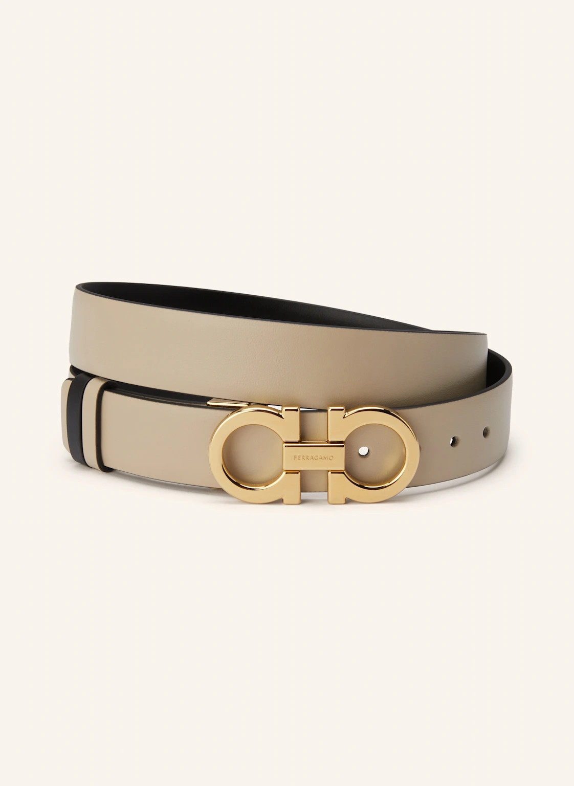 FERRAGAMO Ledergürtel DONNA zum Wenden