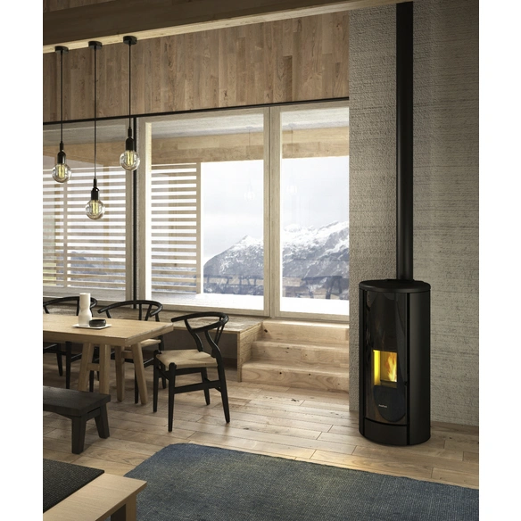 Pelletofen »Breeze«, 9,1 kw, WiFi-fähig, BxHxT: 52,8 x 114 x 52,8 cm