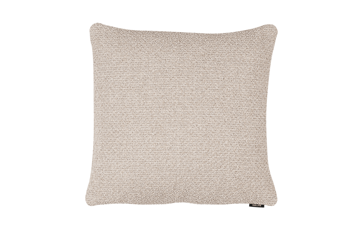 noo.ma Milu bouclé sierkussen 40 x 40 cm Desert Beige