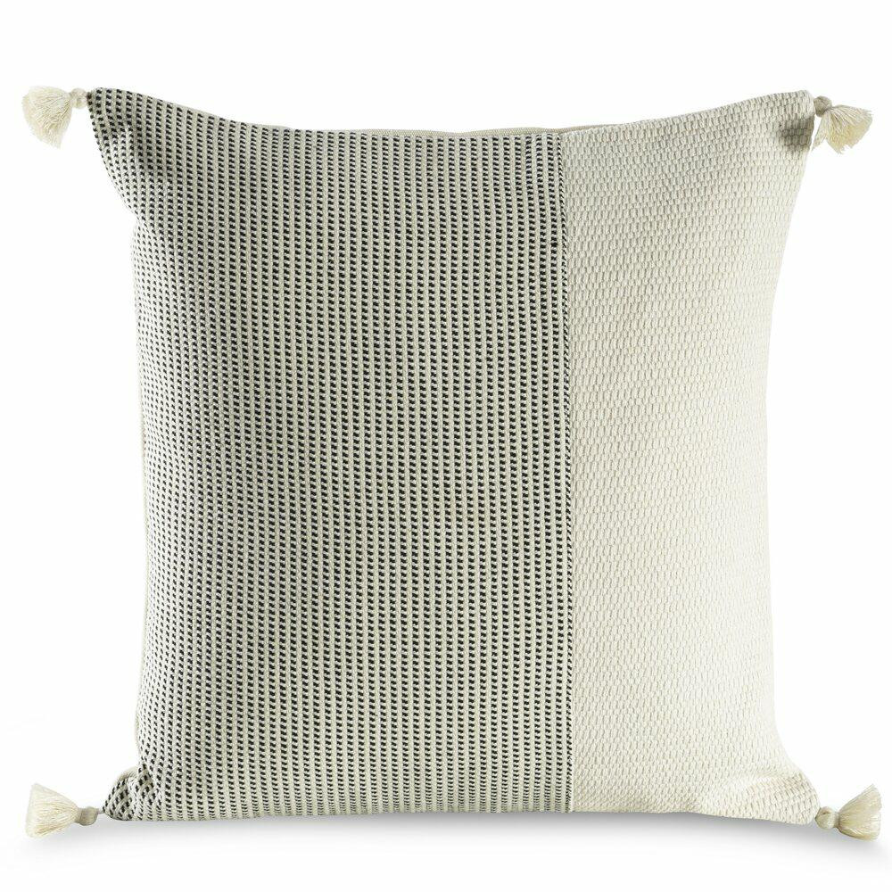 Poszewka na poduszkę BOHO 26A chwosty 45x45 cm kremowa