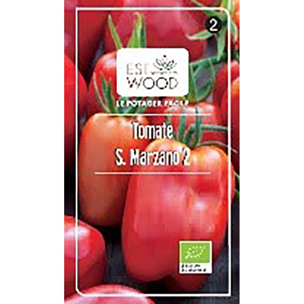 Semence Tomate San Marzano bio rouge 1 gr