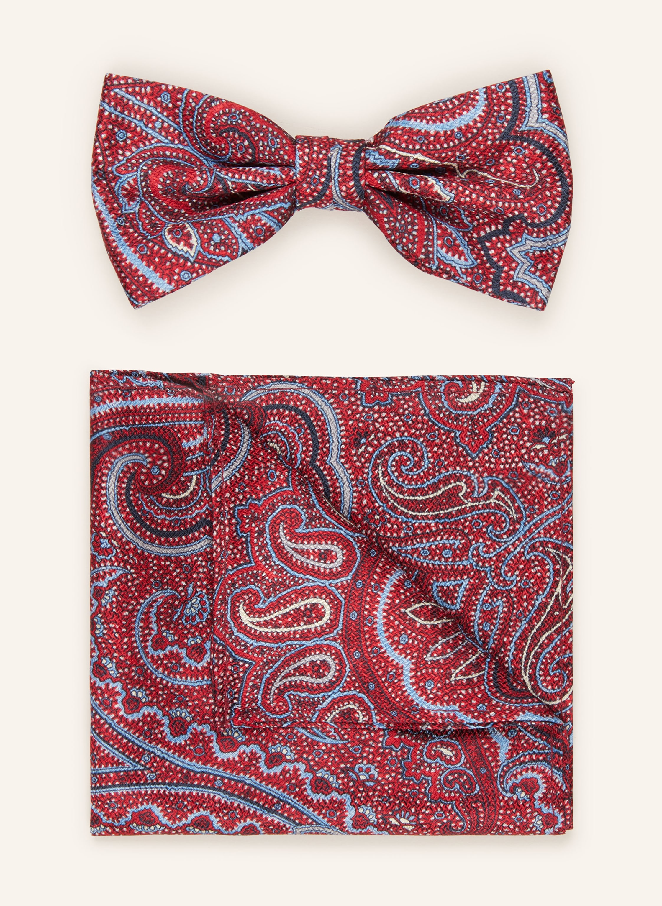 Prince BOWTIE Set: Fliege und Einstecktuch
