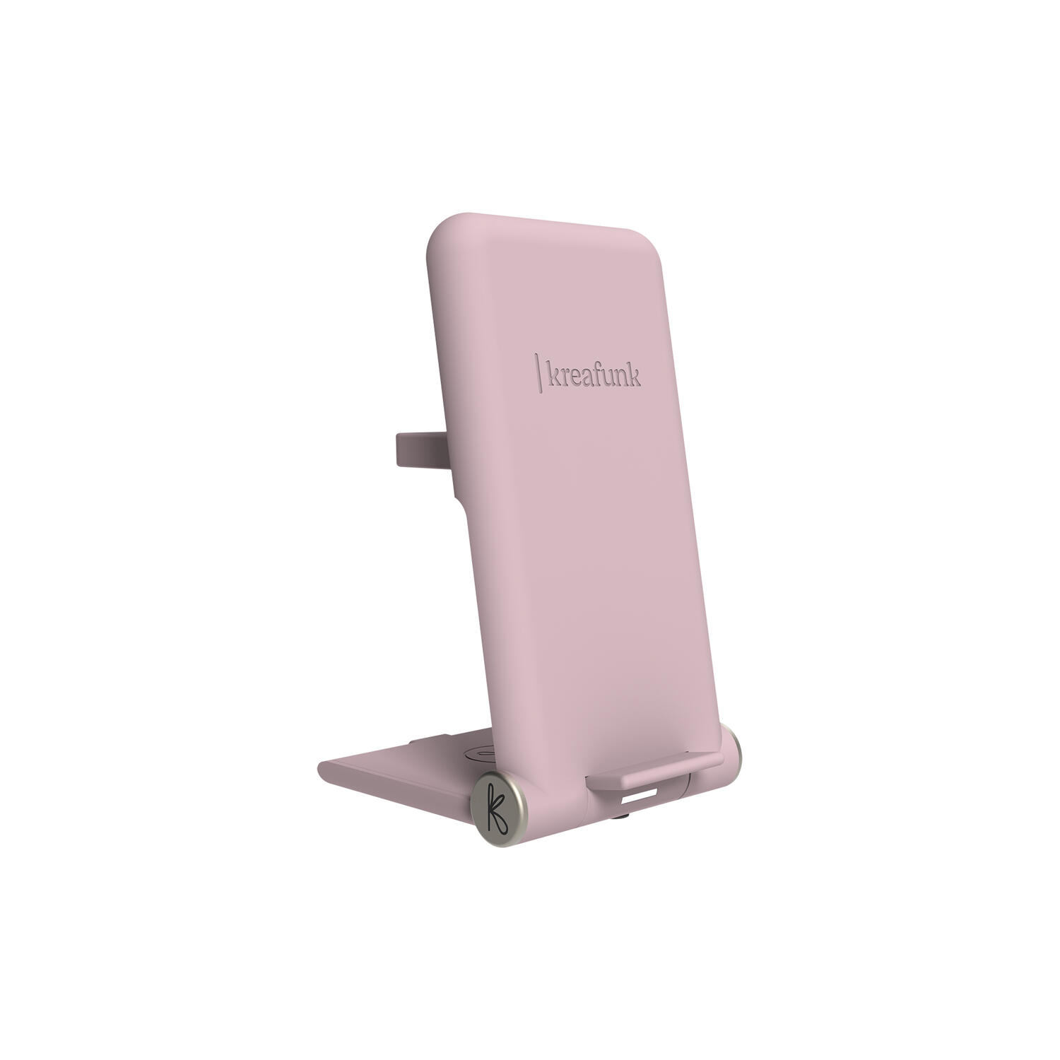 reCHARGE   tr&aring;dløs powerbank, dusty rose