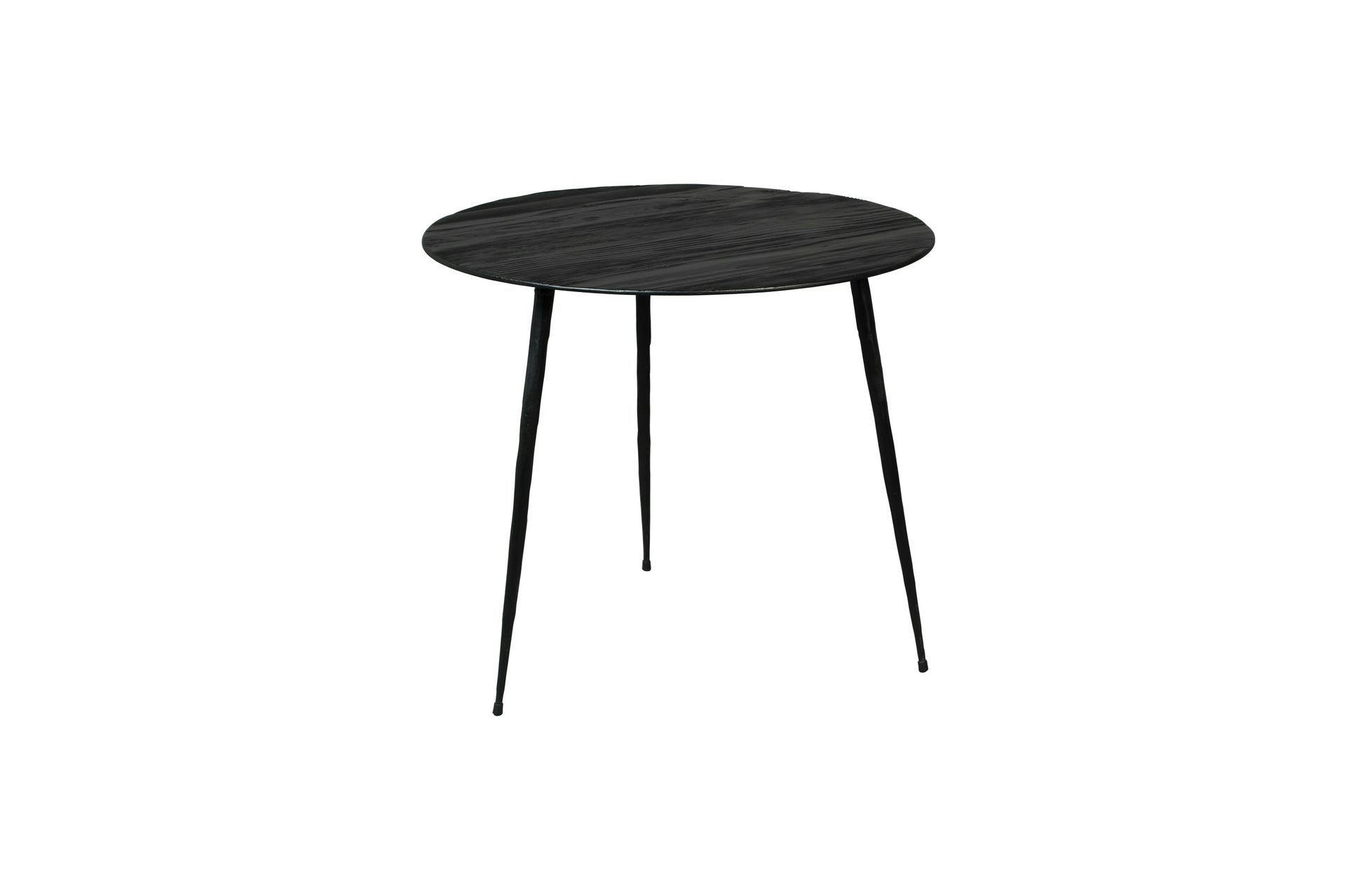 PEPPER - Table d'appoint 45cm en bois noir