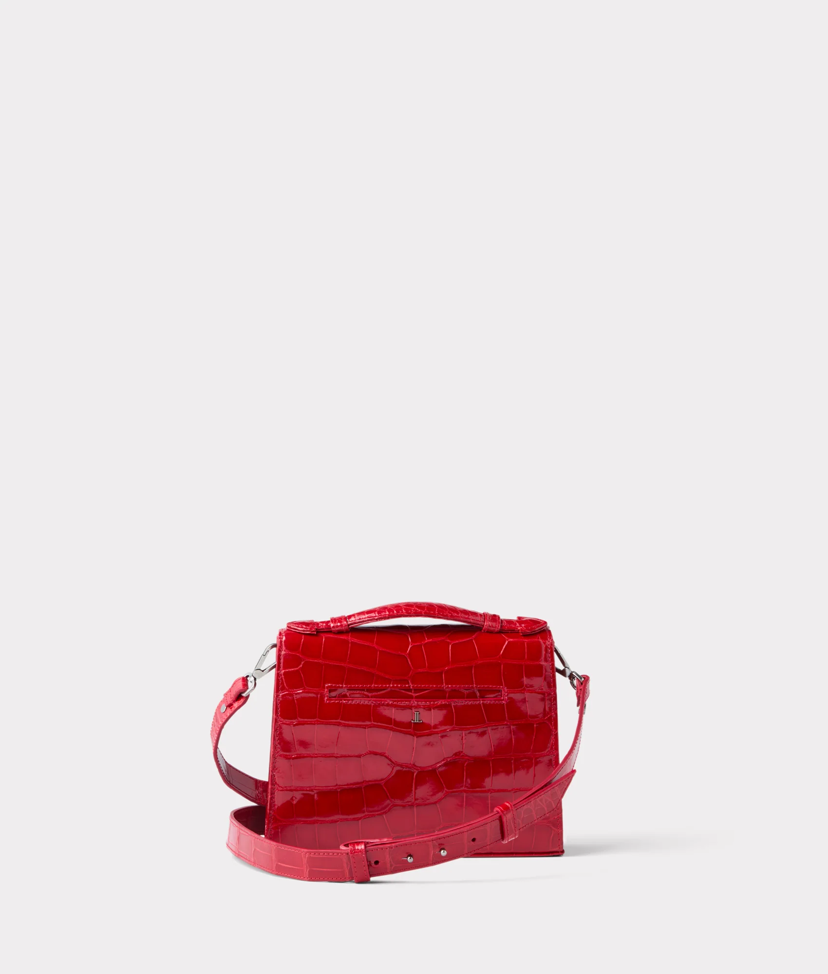 Dolly Exotic Western Satchel - Cherry Red