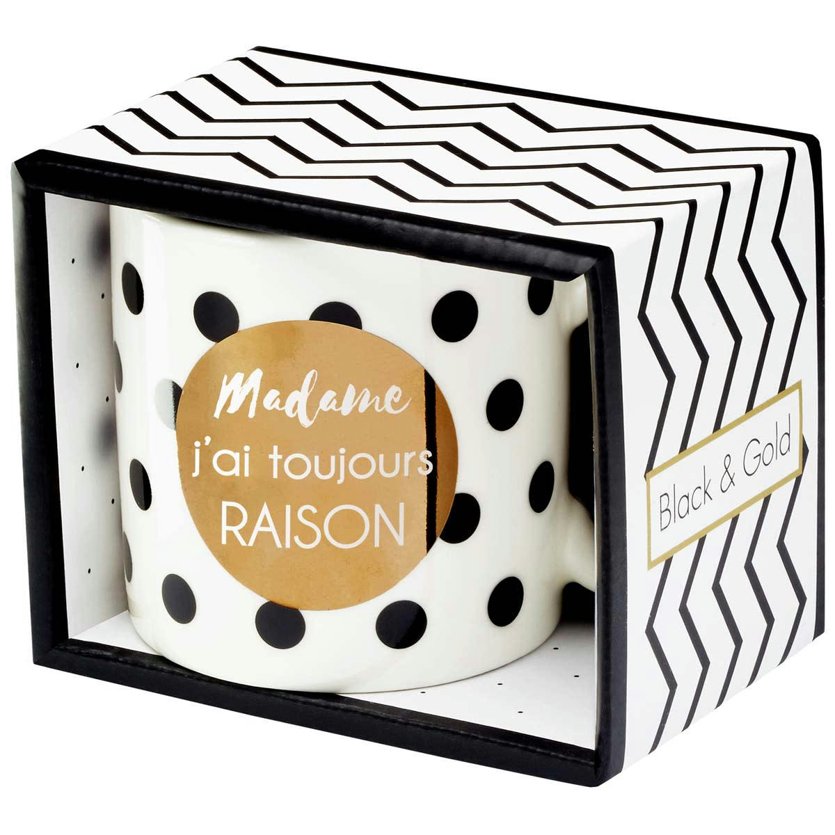 - Mug cadeau madame a toujours raison