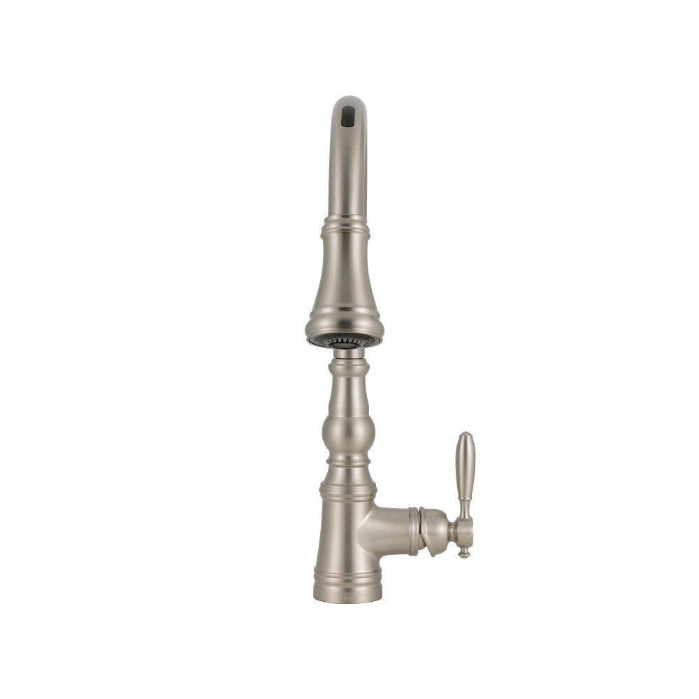 Moen Weymouth Smart Pulldown Kitchen Faucet, Stainless Steel