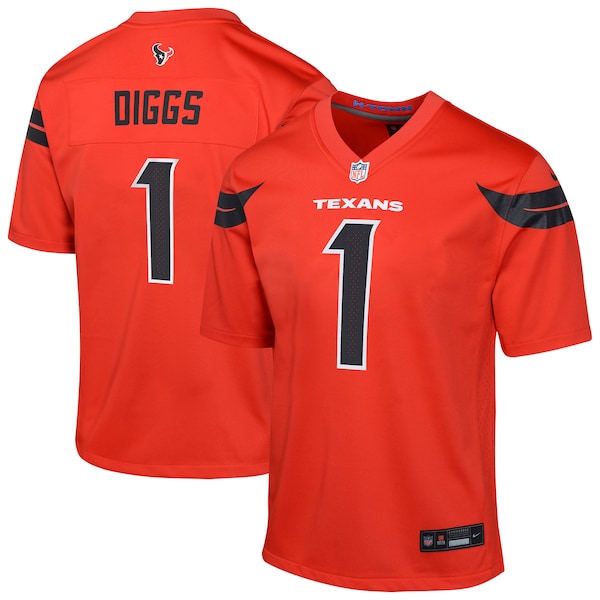 Stefon Diggs Houston Texans Nike Youth Alternate Player Game Jersey -  Red