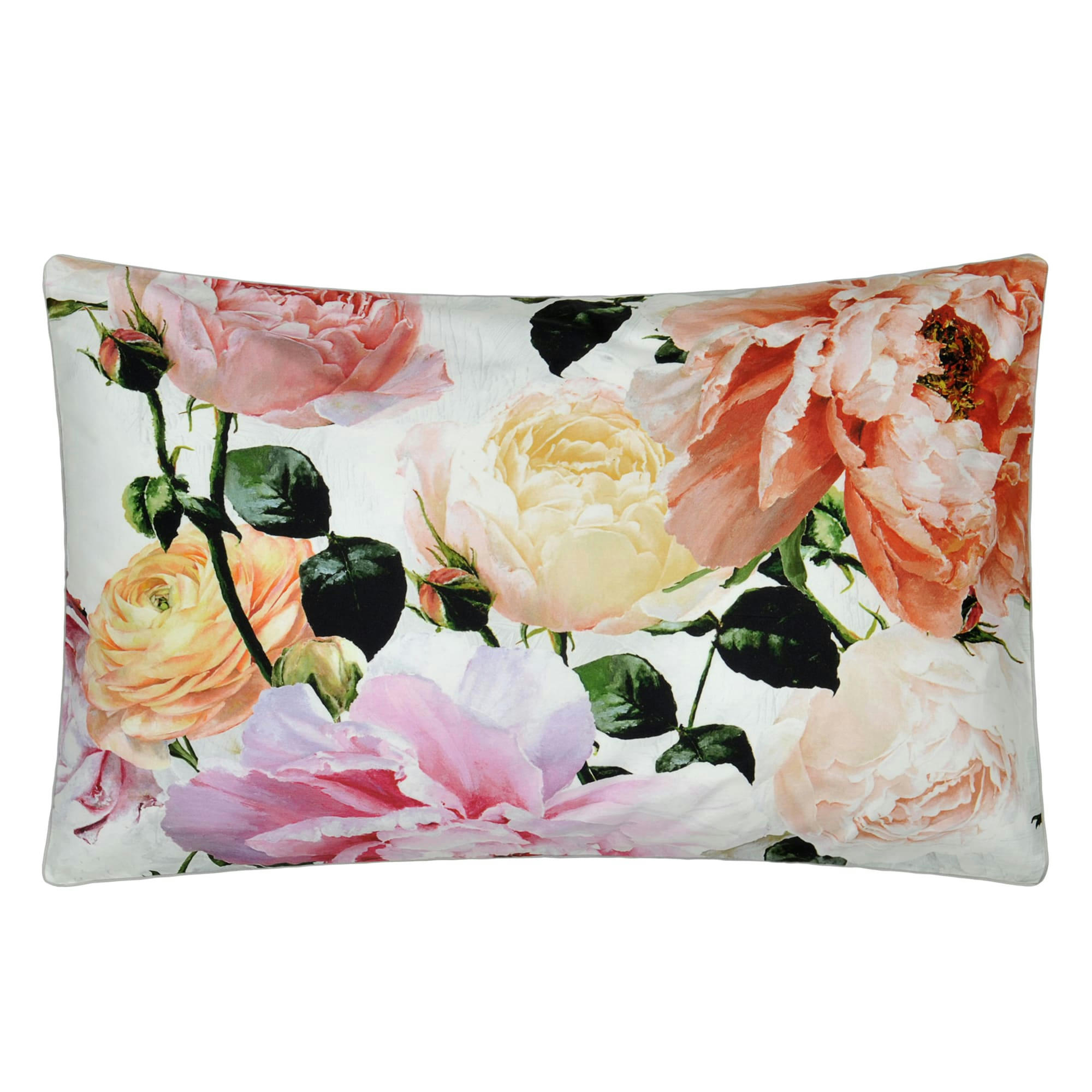 TOURANGELLE - Taie d'oreiller en coton blanc 50x75