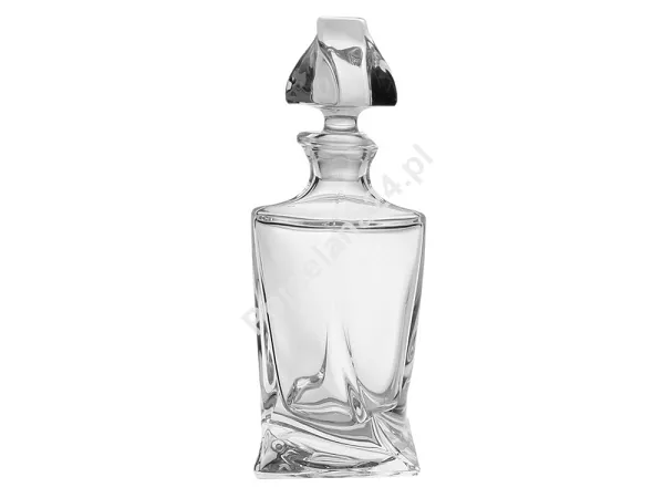 Kpl. szklanek do whisky 0,34 L (6szt)   karafka 0,85L (1szt) Bohemia - QUADRO 4SB.QU.633620