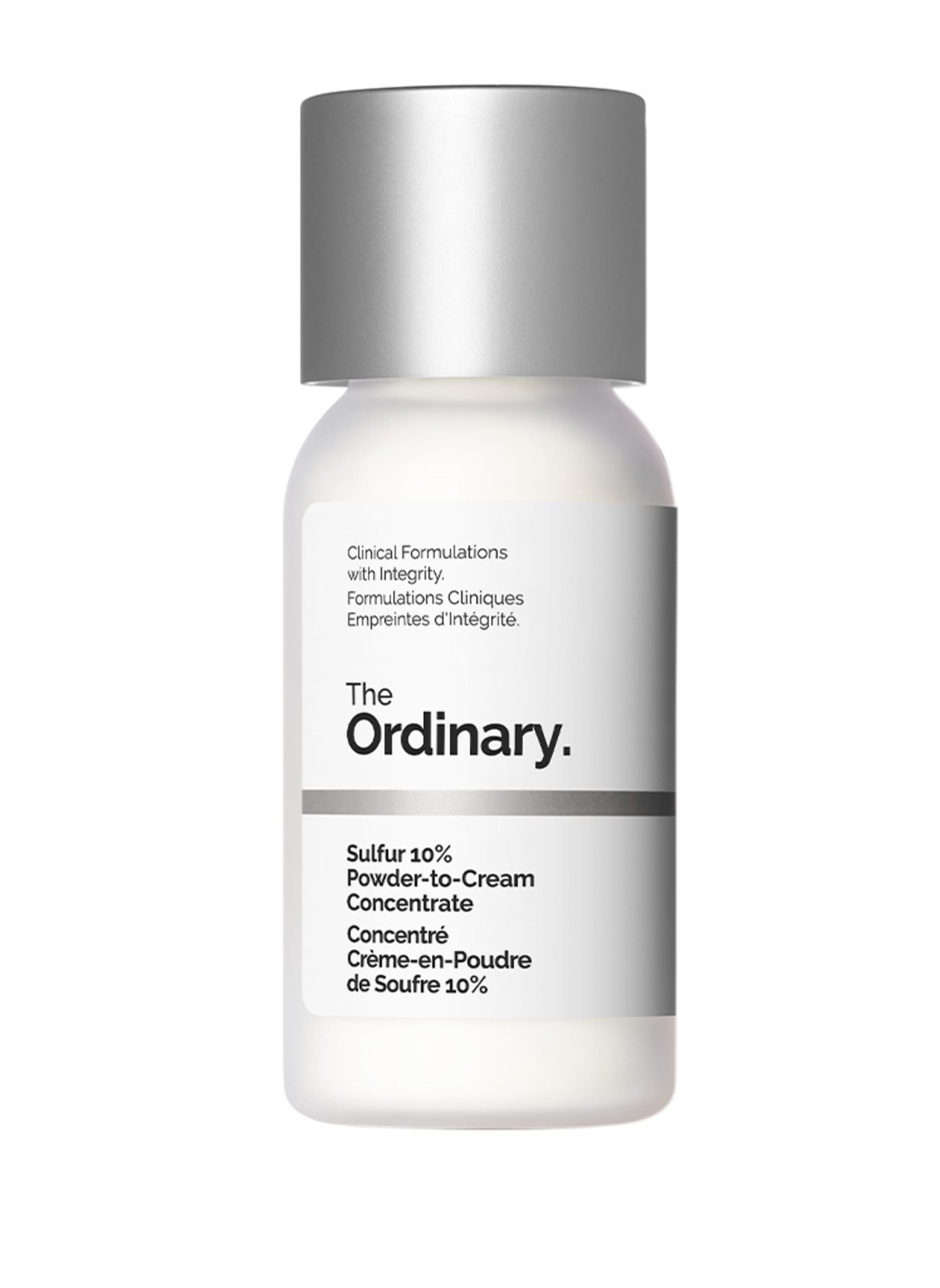 The Ordinary. SULFUR 10% POWDER-TO-CREAM CONCENTRATE
