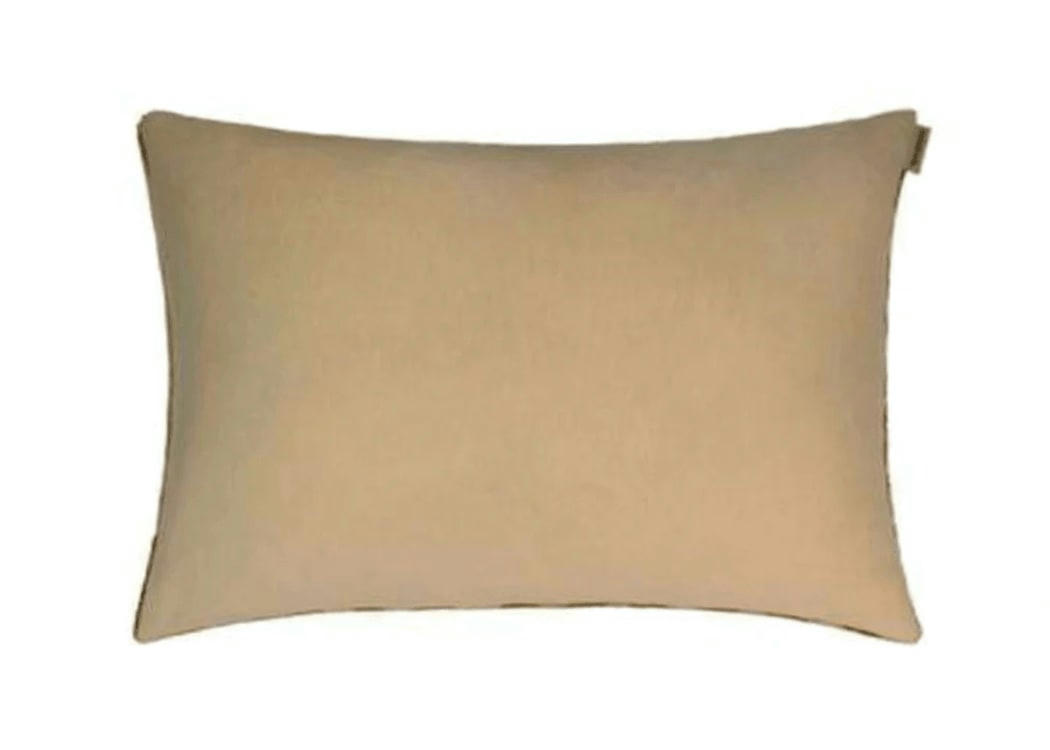 - Housse de coussin velours soie ikat  40x60 orange