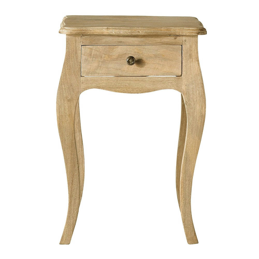 Colette - Table de chevet 1 tiroir en manguier et acacia