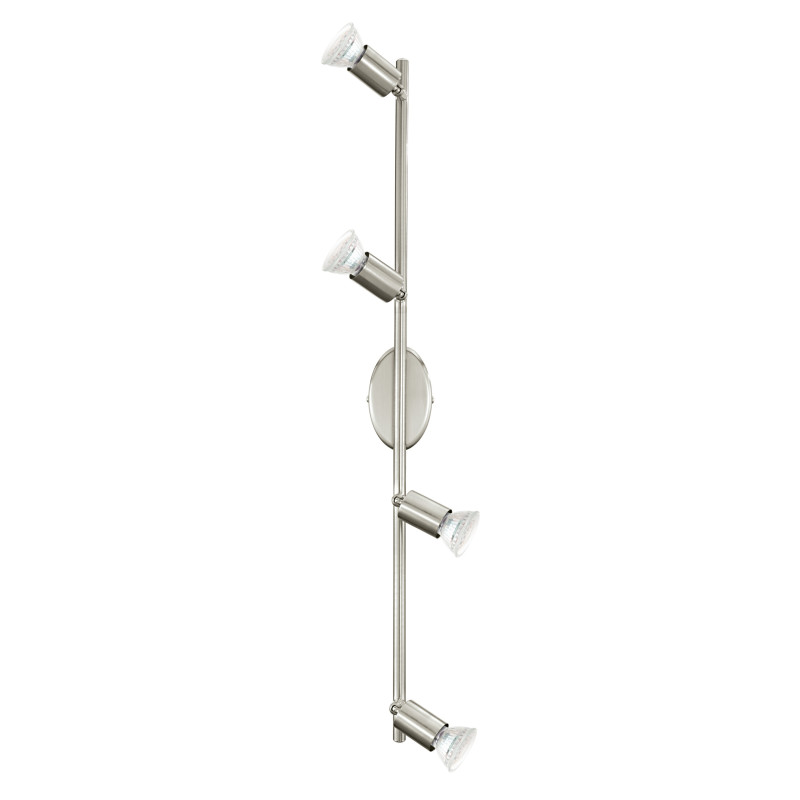 Spot LED Buzz nickel mat GU10 4 x 3 W EGLO