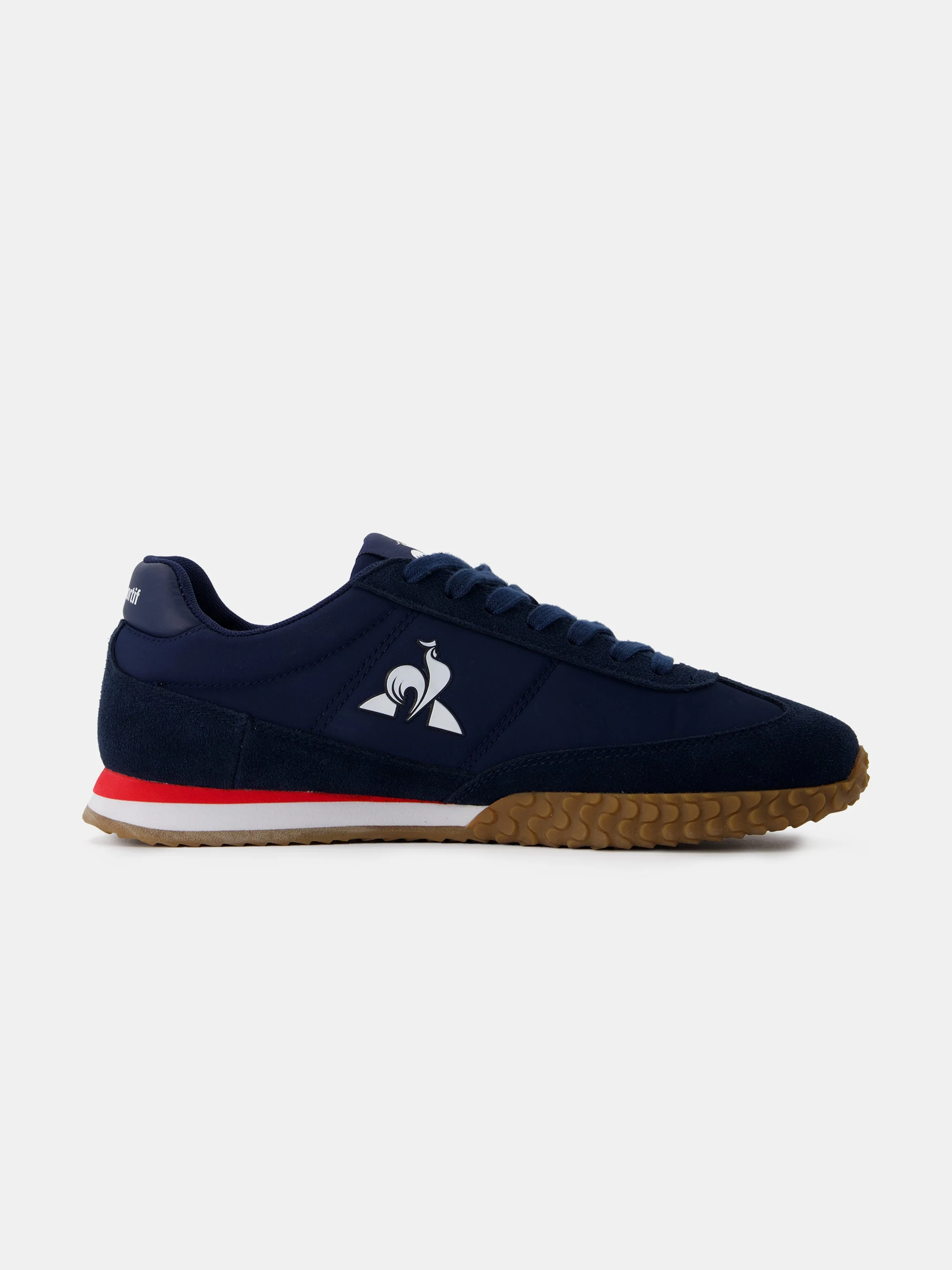 Sneakers retro-running en textile et suede Veloce