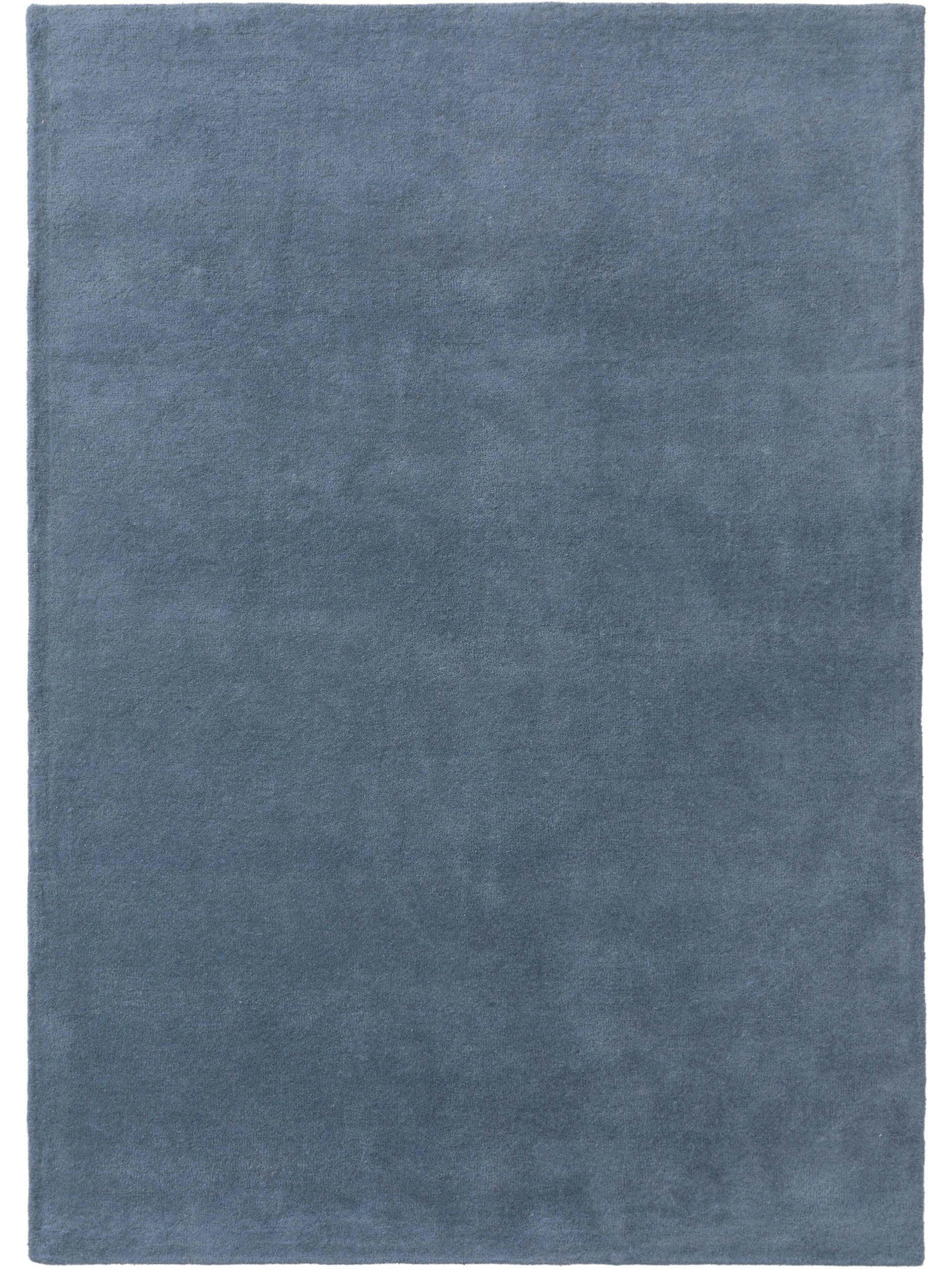BENT - Tapis de laine bleu 120x170