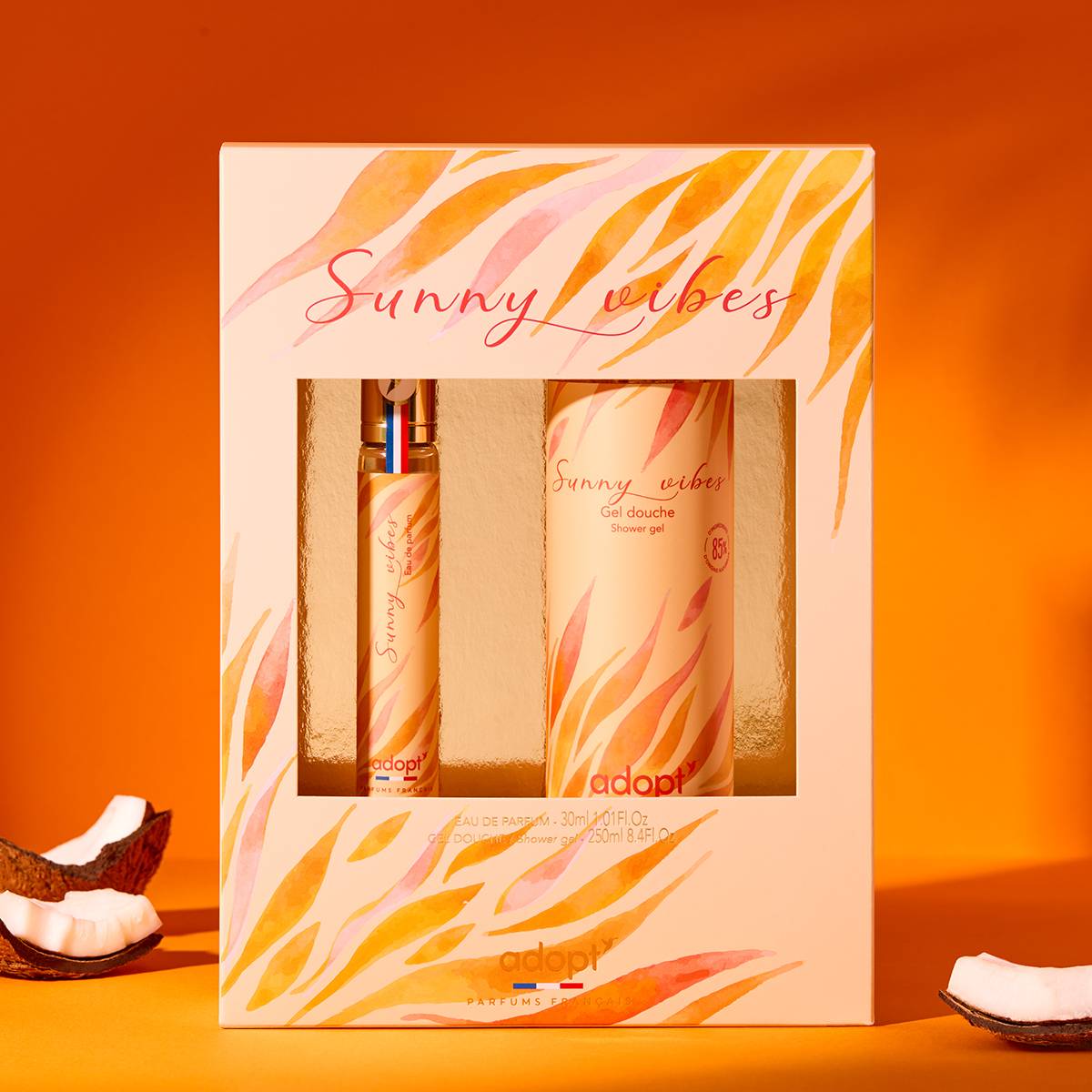 Sunny VibesCoffret eau de parfum 30 ml   Gel Douche 250 ml