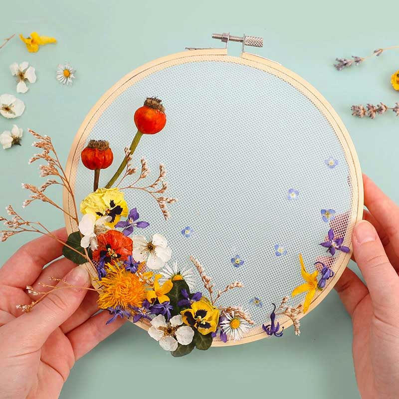 DIY - Kit décoration fleurs séchées