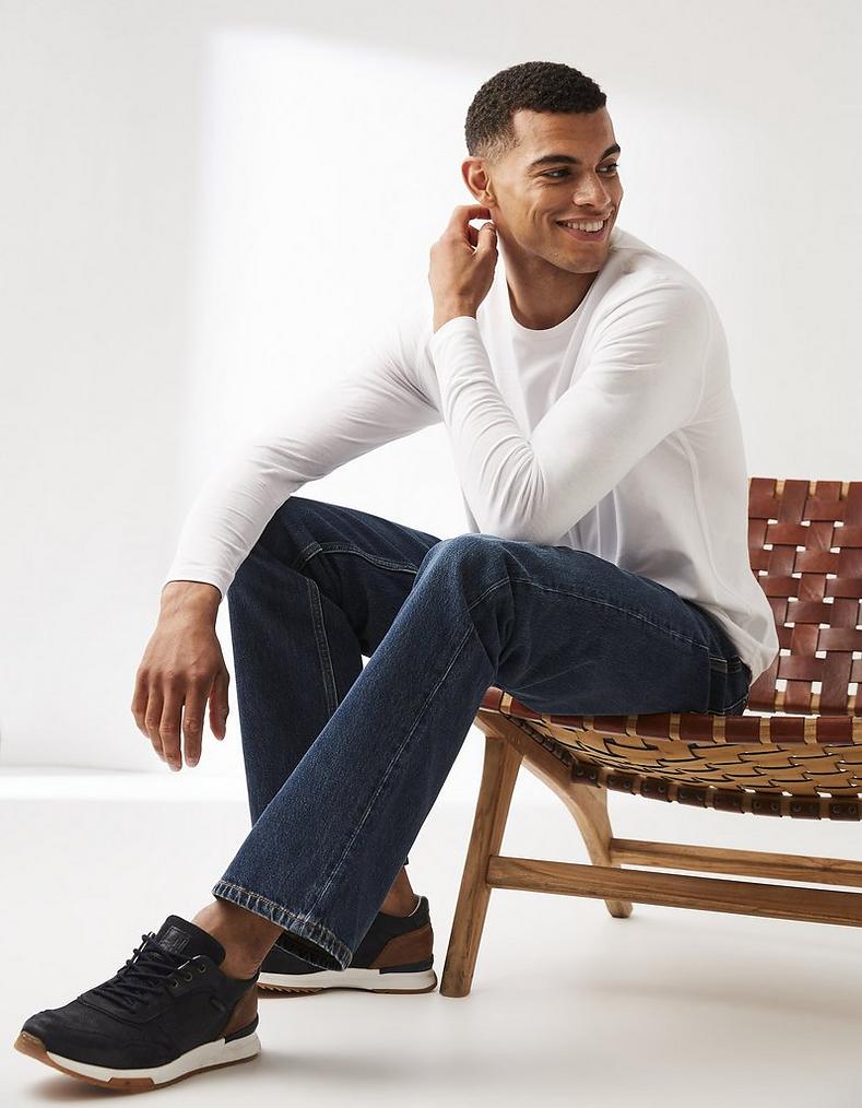 Bootcut Mid Wash Jeans