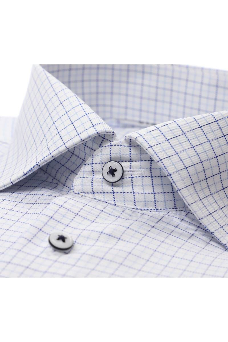 ETERNA Modern Fit Hemd blau, Kariert