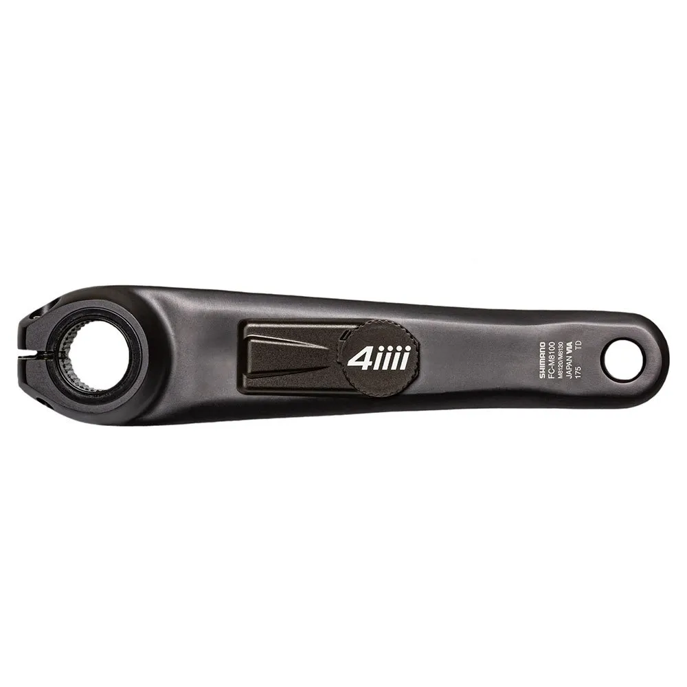 4iiii Precision 3  XT M8100 left crank with power meter