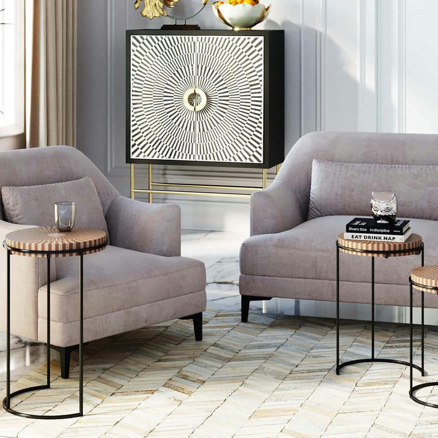 HULA HULA - Tables d'appoint Hula Hula set de 3 Kare Design