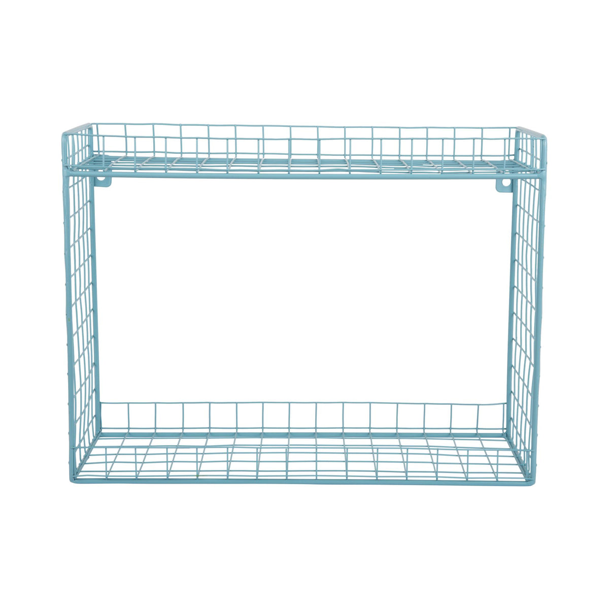 Present Time wanddecoratie Reja - blauw - 15x40x30cm