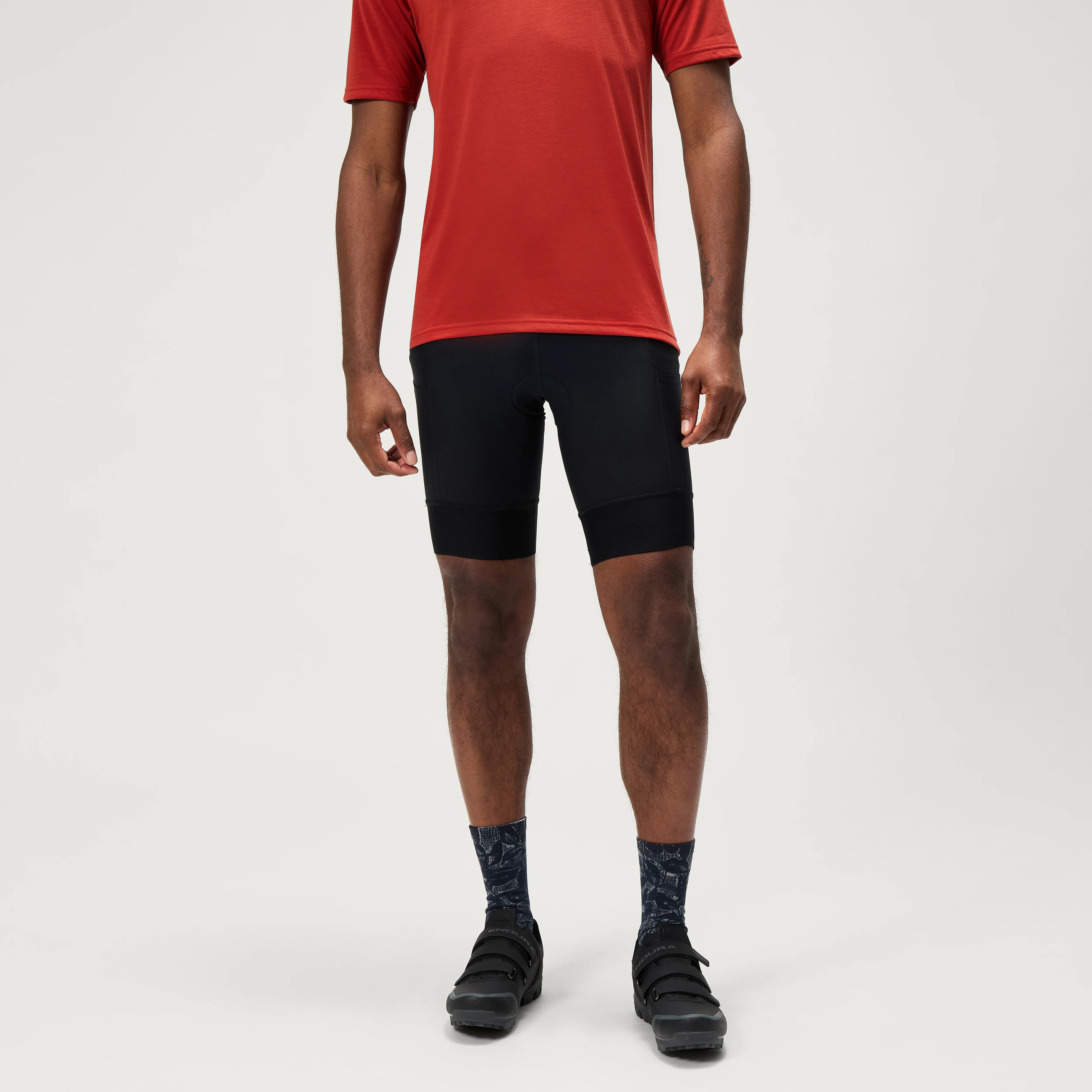 Men's Loop Waist Shorts - Black
