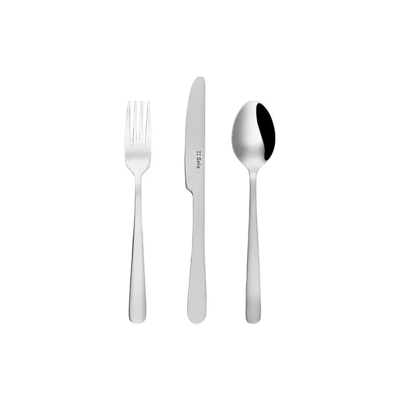 Besteckset 3-teilig Basic Alpha