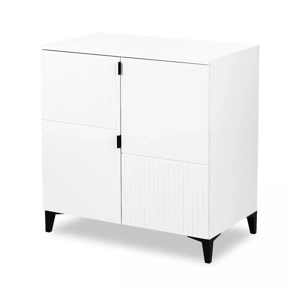 Komoda dla dzieci MIA MINI 80 biała/czarna